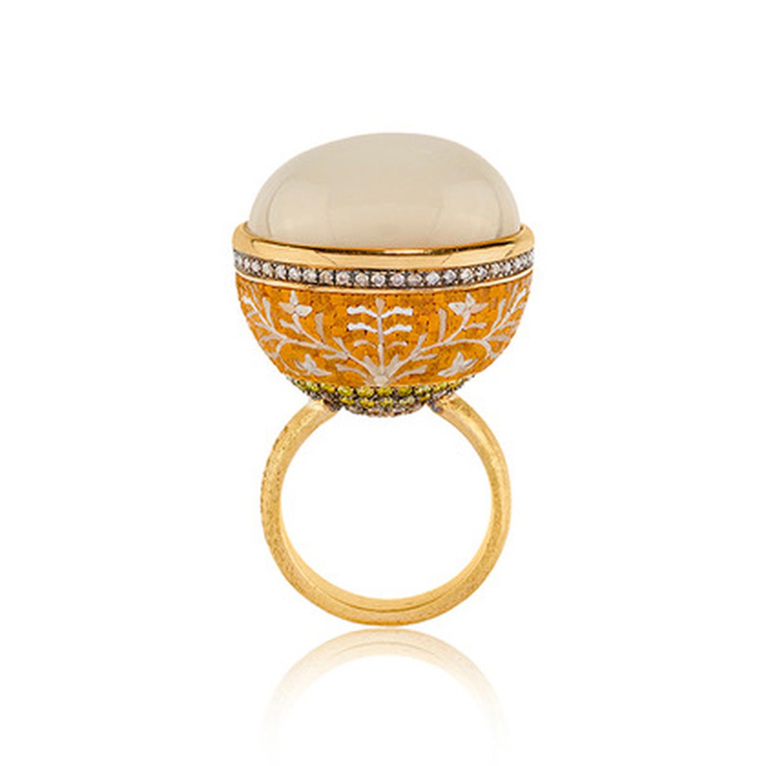Boule ring by Le Sibille