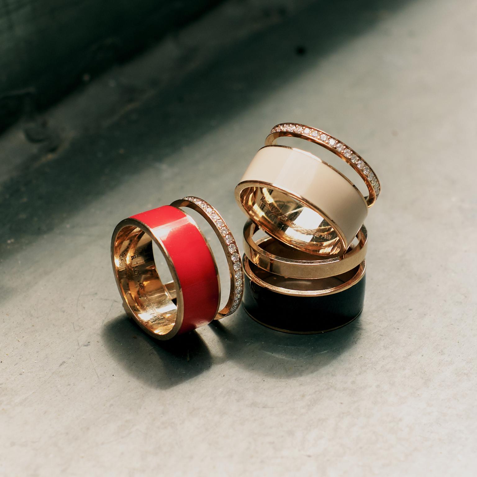 Berbere Chromatic rings by Repossi