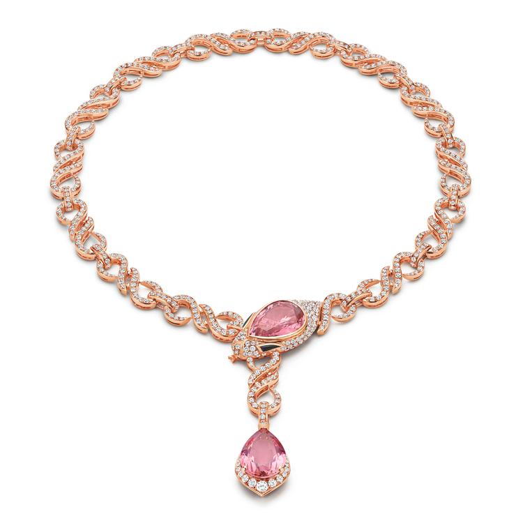 Serpenti Blush Chain by Bvlgari