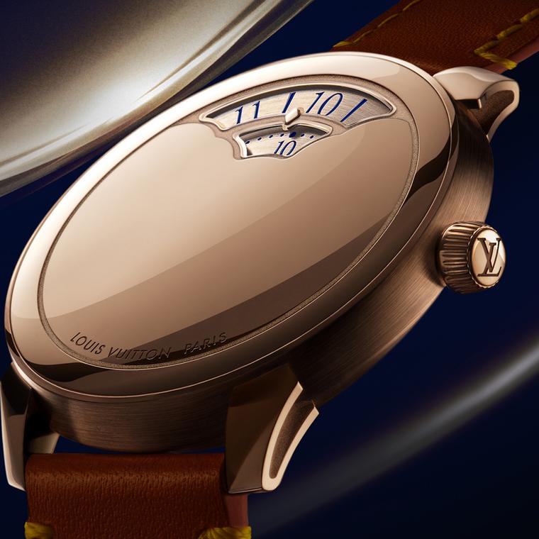Tambour Convergence pink gold by Louis Vuitton