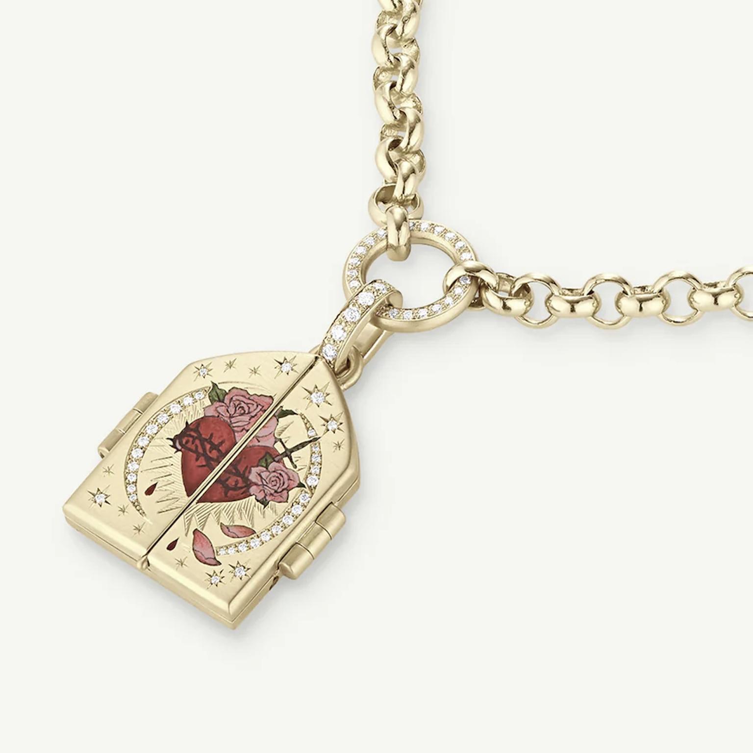 Underworld Triptych pendant by Cece
